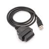 16Pin OBD2 zu USB-Anschluss Adapter Kabel Stecker Diagnosetool