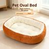 Thick Plush Pet Bed Warm Dog Cat Nest Mat Thickened Cozy Pet Sleeping Cushion for Small Medium Large Dogs Cats
