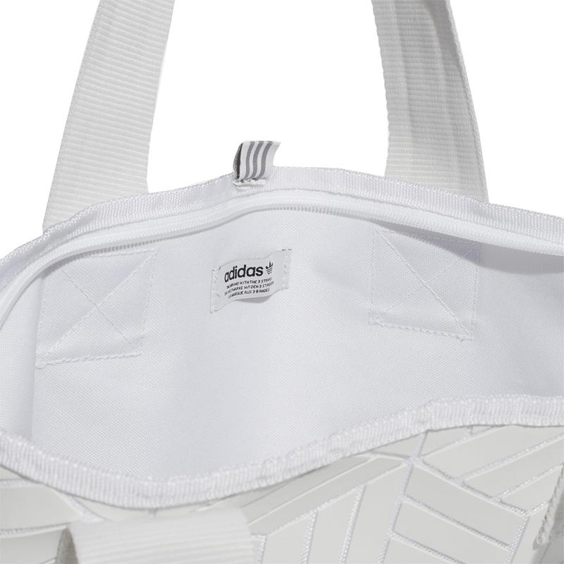Adidas Originals Polyurethane Tote Bag Shopping Bag Shoulder Bags Handbags Unisex Pure White Adidas DY2970