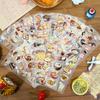 Cross-Border Cuisine: Simple Ins DIY Coffee PET Sticker Book for Scrapbooking