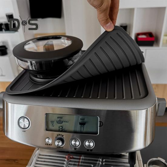Pressino Per Caffè 58 Mm In Acciaio Inox 316 E Manico In Legno – Livellatore Piatto Anti-incrostazione