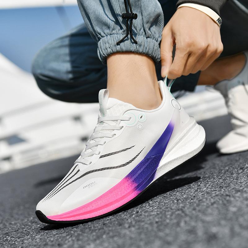 Men's Women's Sports Shoes Sneakers Carbon Plate Hollow Design Running Marathon Racing Shock-absorbing Athletics Training Shoes
