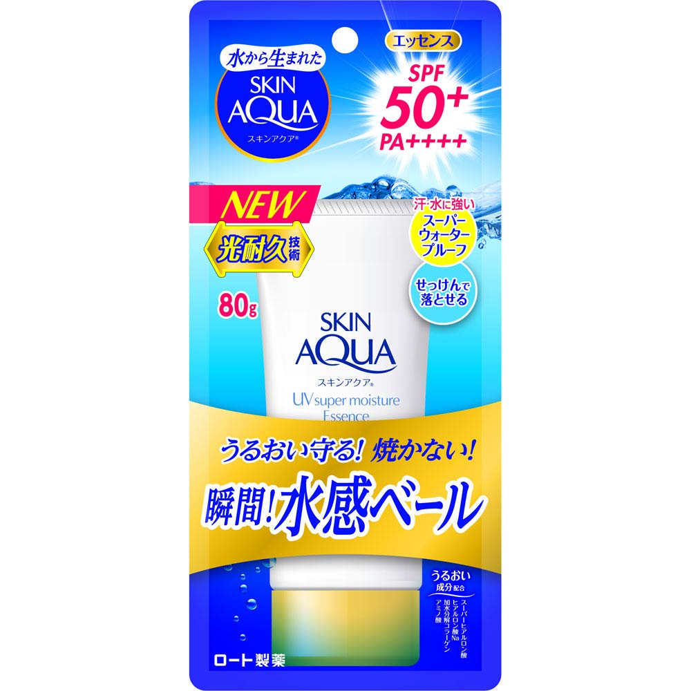 Skin Aqua UV Super Moisture Essence Beauty Serum Sunscreen Fragrance-Free 1 piece (x 1)