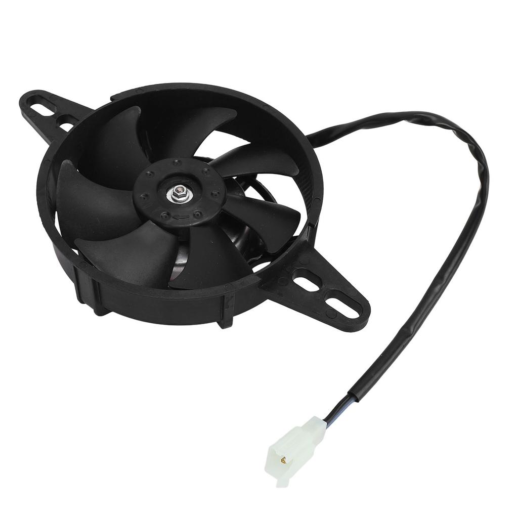 Motorcycle Cooling Fan Efficient 4.72 Inch UTV Radiator Cooler Fan for Quad ATV GoKart Pit Bike