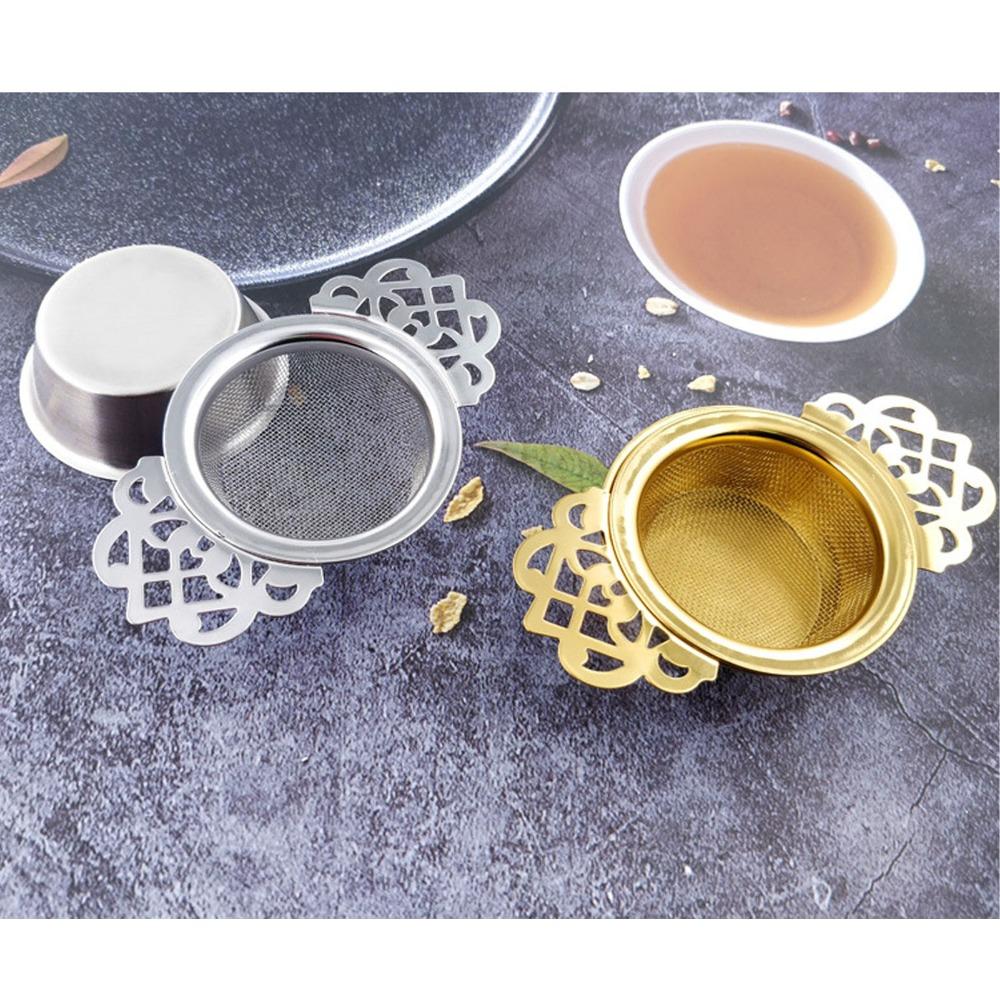 Insulated Base Tea Strainer 304 Stainless Steel Loose Leaf Tea Infuser  Brewing Filter Tea
