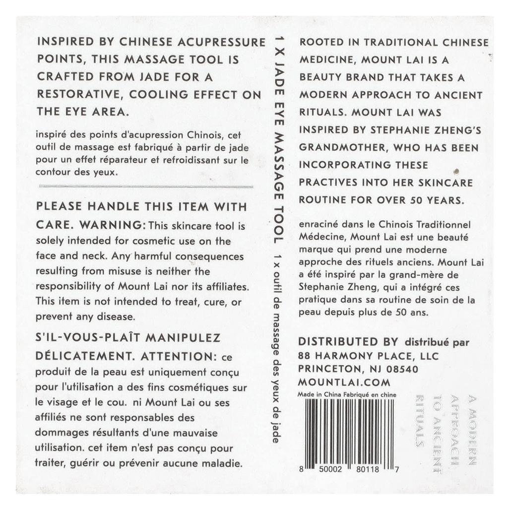 Jade Augenmassagegerät, 1 Stück