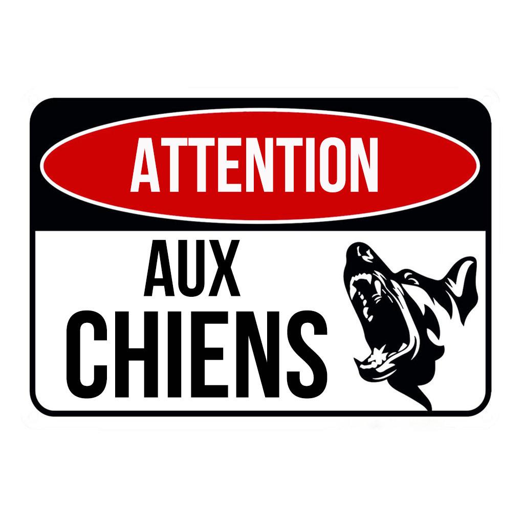 

Beware Of Dog Iron Signs, There Are Dog Metal Reminder Signs For Home Decoration 20x30cm