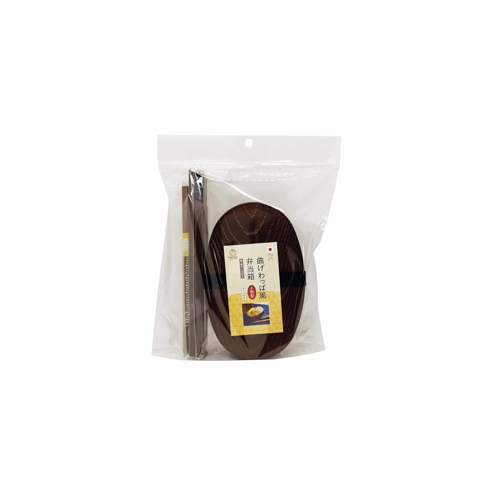 Kakusei Bento Box, Magewappa Style, Oval Shape, 500ml, Dishwasher Safe, Microwave Safe, Includes