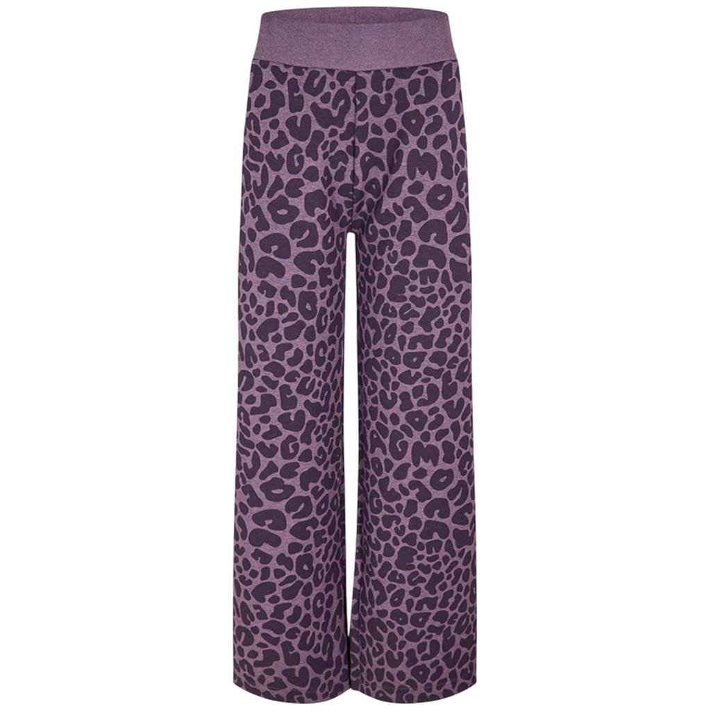 Boss Womens/Ladies Leopard Print Wide Leg Lounge Pants