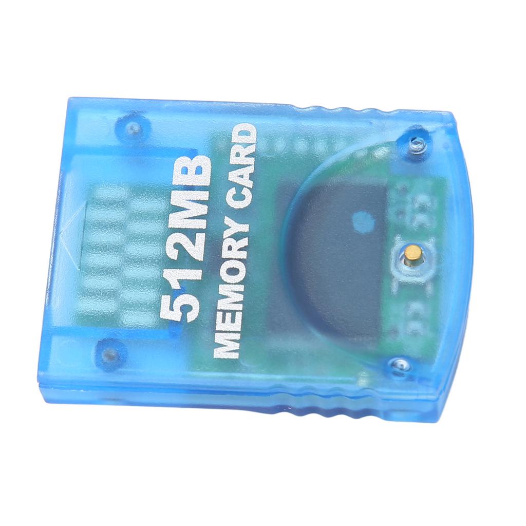 for Gamecube Memory Card Plug and Play High Speed Game Console Memory Card for Wii Console 512MB (8192Blocks)