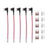X AUTOHAUX 5 Sets Universal Car Fuse Tap and Circuit Adapter Mini Type Fuse 7.5A