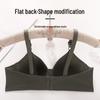 Japanese Style Seamless Deep V Triangle Bra for Women - Wire-Free with Small Bust Support