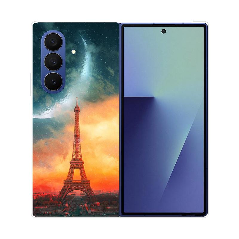 For Samsung Galaxy Z Fold 7 Fold7 Case Luxury Folding Shockproof Protection Funda for Samsung Galaxy Z Fold 7 PC Hard Back Cover