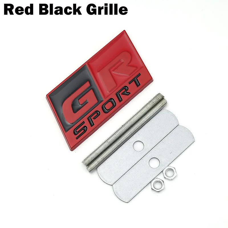 HAX1 OTOKIT Car Sticker GR Sport Decal Front Grille Emblem Badge for Toyota HV YARiS RZ RC RS Prius Lexus Harrier GRMN Logo Stickers