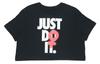 Nike Crop Tops Women's Crew Neck Moderate BV7171-010