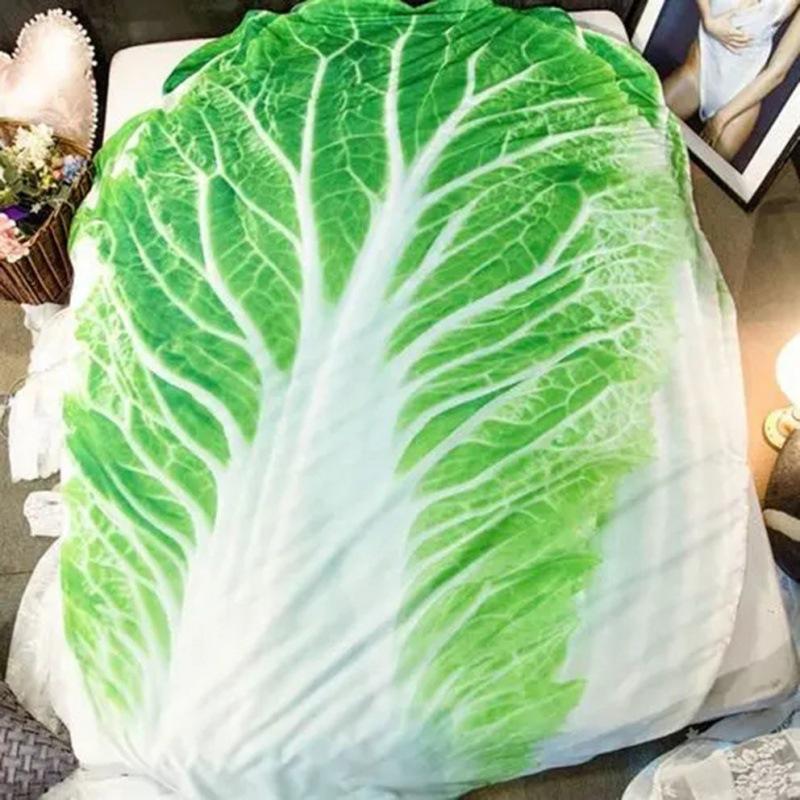 Multi-size Funny Round Corn Tortilla Blanket Soft Warm Throw Blanket for Sofa, Office, Bed, Camping Traveling Flannel Blankets