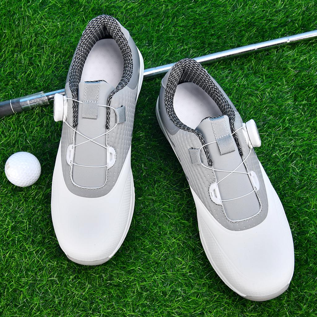 Professionelle, rutschfeste, wasserdichte Golfschuhe mit Noppen und Schnalle, Unisex-Schuhe, leichte Golf-Sneaker