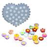 Durable Silicone Nail Art Mold Relief Pattern Nail Art Decortive Mold DIY Manicure Tool Printing Template Nail Mold
