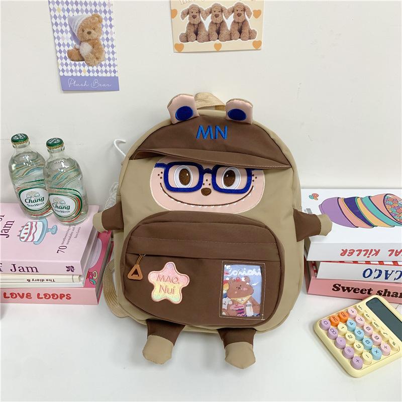Large Capacity Primary School Schoolbag Cartoon Animation Cute Doll Boys And Girls Backpack Children'S Backpack