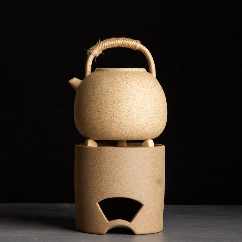 White Clay Gongfu Tea Brewing Stove Kettle