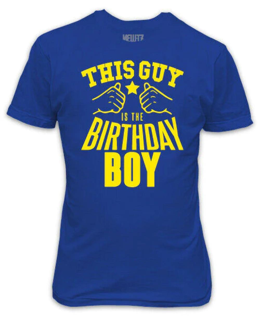 This Guy is the Birthday Boy T-Shirt Awesome Gift XL
