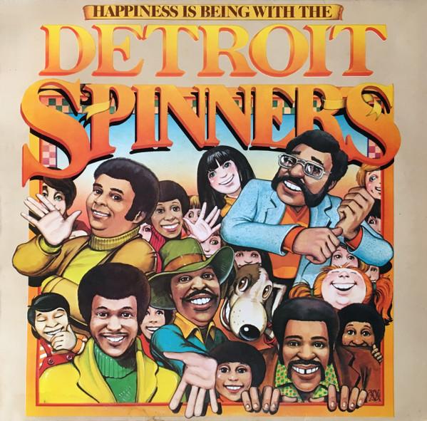 LP Record SPINNERS - Happiness Is Being With The Detroit K50287 Atlantic 1976 UK Soul/Funk Used