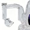 Conversation Starter Decanter Excavator Shape Glass Whiskey Decanter, 3D Vehicle Liquor Bottle with Drip-free Wine Dispenser Stopper, 350ml