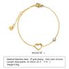 Jewelry, Stainless Steel Zircon Adjustable Bracelet 18K Gold Women'S Jewelry