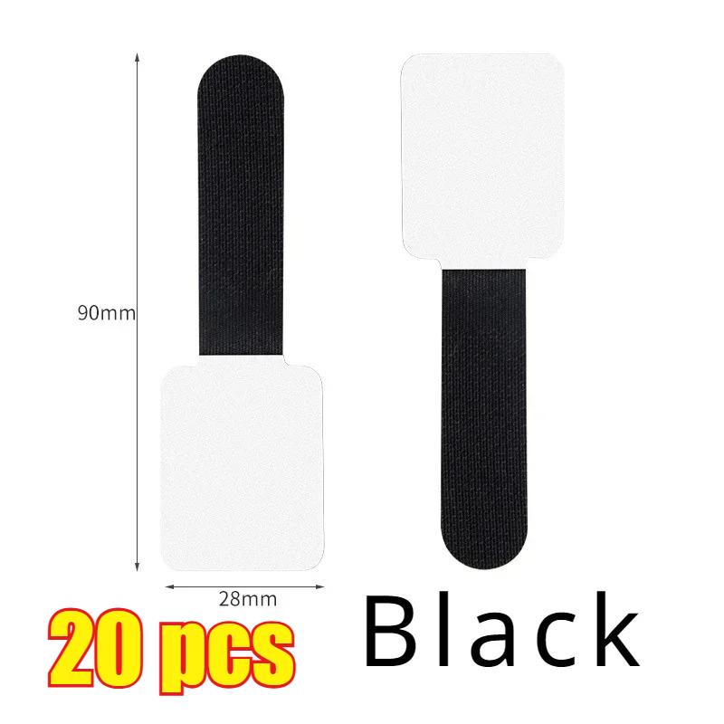 Reusable Cable Ties Velcro Ties Self-Adhesive Power Cord Cable Holder Adjustable Cord Storage Desktop Organiser Manager