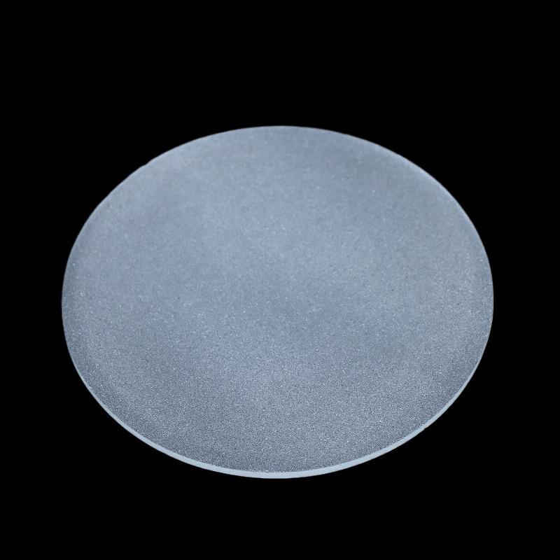 5 Stück Matts Glas Rund Flach Halbtransparent Frosted Glas Lampenschirm für LED Lampe Deckenleuchte Taschenlampe