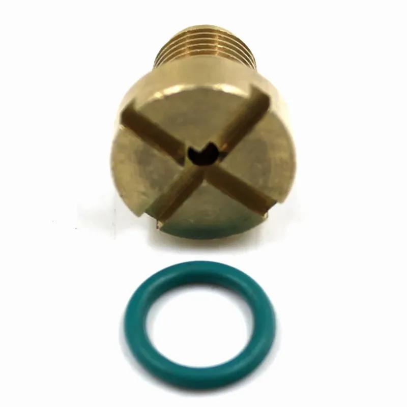 Brass Upgrade Coolant Reservoir Expansion Tank Bleeder Screw for BMW & Mini Cooper E36 E38 E39 E46 Replaces Plastic OEM