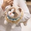 Brinquedo de Pelúcia Gato Siamês Realista com Som Animal de Pelúcia Macio Gatinho Companheiro Realista para Abraçar Presente de Aniversário para Crianças Amantes de Gatos