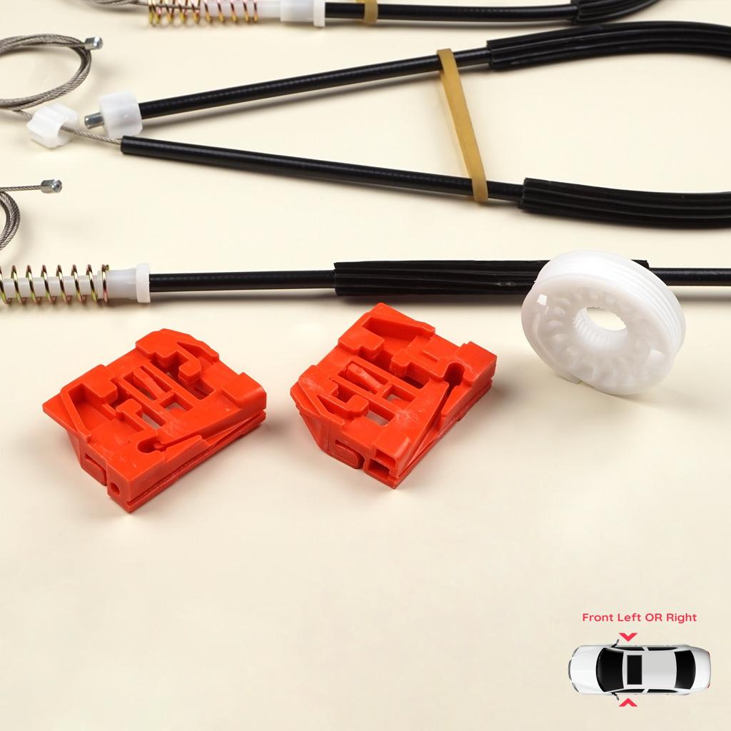 BWR301 Window Regulator Repair Kit Front Right or Left Door for VW Touran MK1 1T1 1T2 1T3 2003-2015 1T1837461 1T1837462