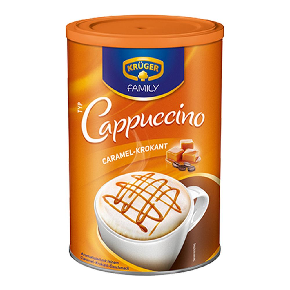 Kruger Caramel-Croquant Cappuccino 450G orange