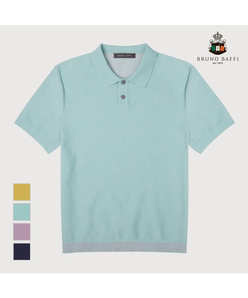 BRUNOBAFFI Dyed Effect Polo Neck Knit_Mnubs3M2401