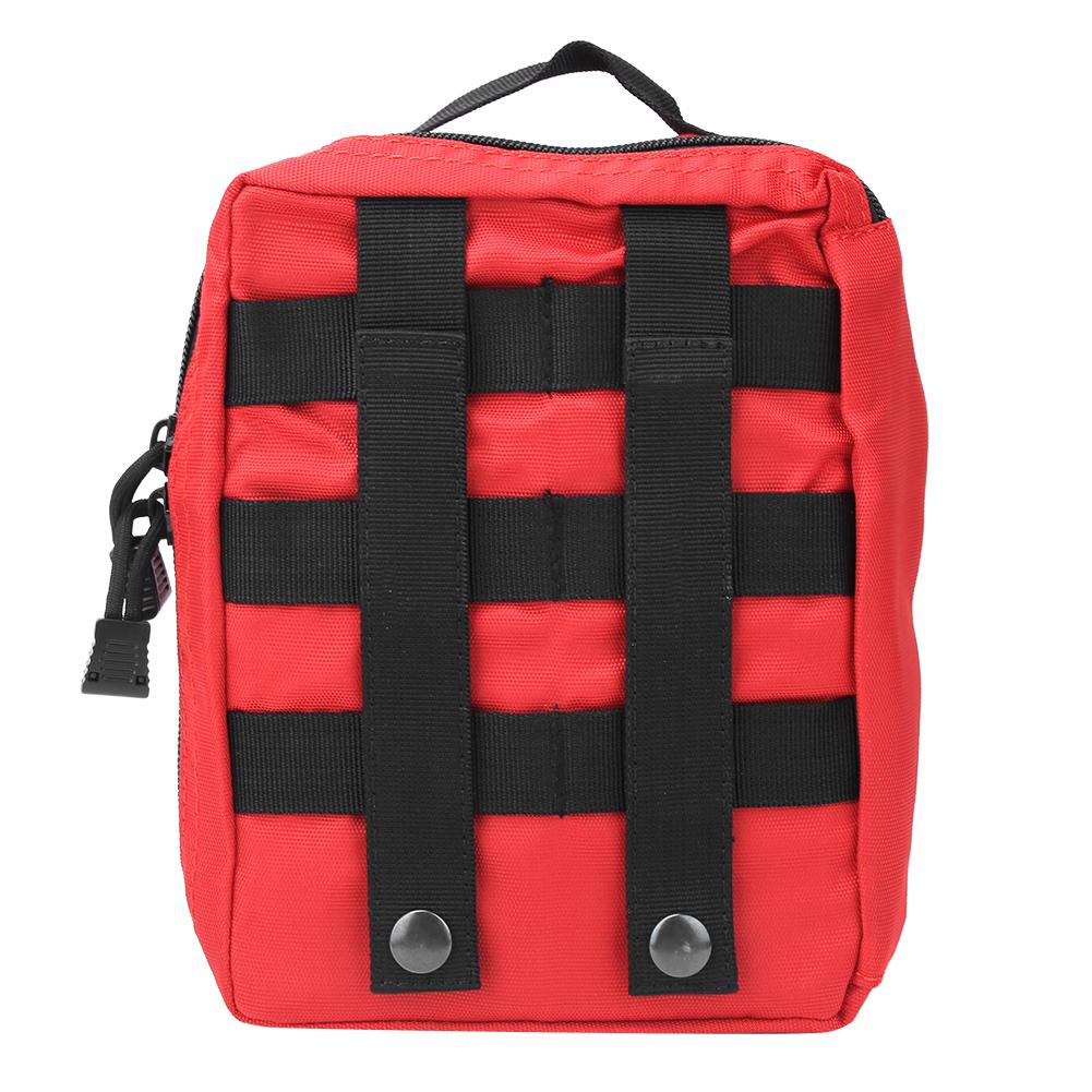 Waterproof Oxford Cloth Outdoor Portable Military Fan Medical Emergency Rescue Bag AccessoryRed