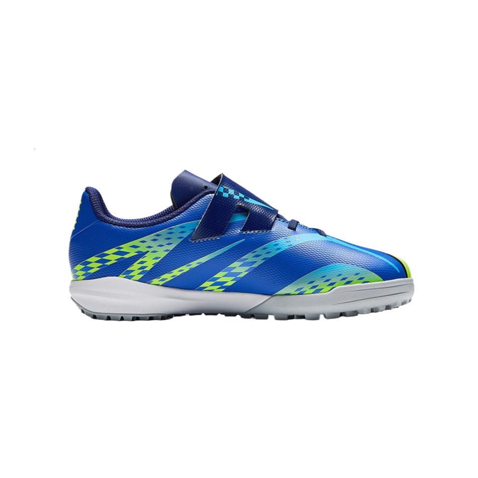 Anta Kids Starfire TF Comprehensive Training Comfortable Durable Low-Top Football Shoes Kids Football Shoes Ocean-Blue 312442202-2