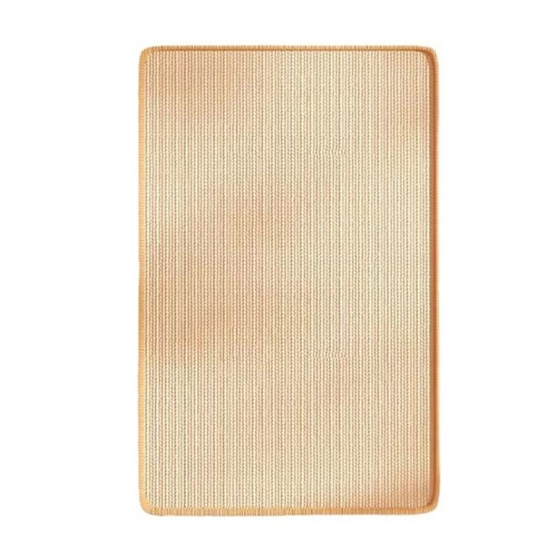 Texture Cats Scratching Pad for Indoor Cats Wall Mounted Sisal Pad Furniture Couch Bed Protect Natural Scrather Mats