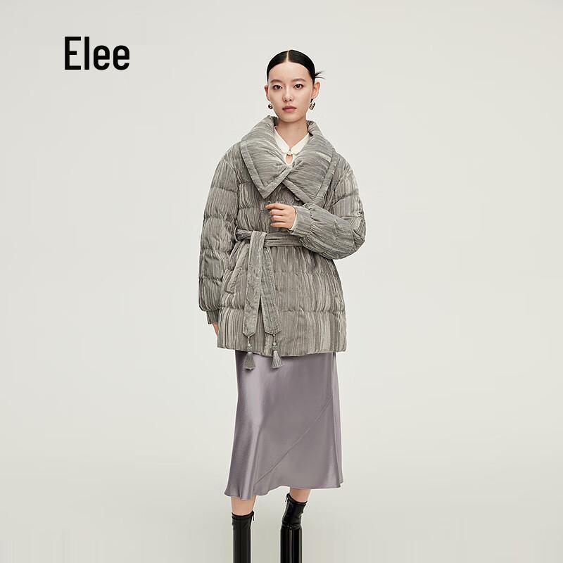 Aileiyi Women's New Chinese Style Short Duck Down Jacket