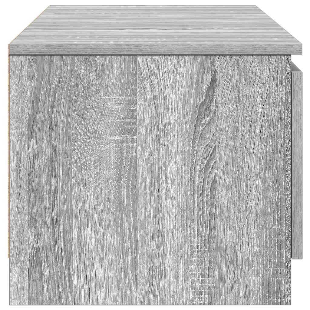 Vidaxl TV Stand, Sonoma Oak Grey, 140X40X35.5 Cm