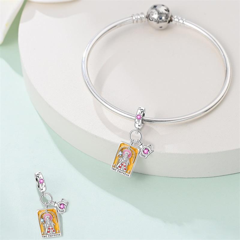 New Copper Colorful Balloon Bear Air Balloon Card Charm Beads Fit Brand Original Bracelet Diy Fine Jewelry Gift