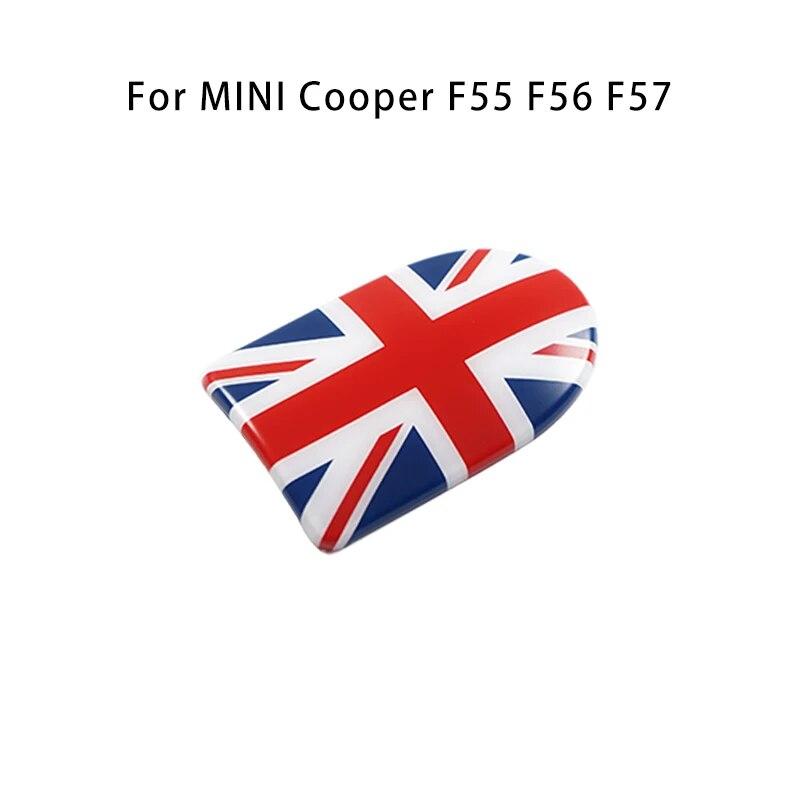 Union Jack Car Glove Box Handle Decorative Storage Box Cover Sticker For MINI Clubman COOPER S F55 F56 F57 F54 F60 Car-Styling