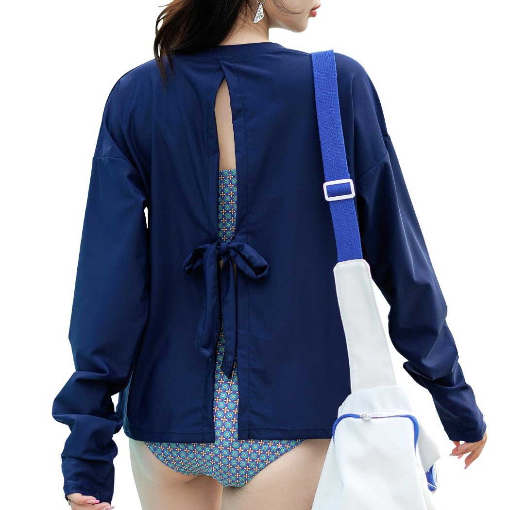 

Длинный купальник рашгард033 [Тедди] Женский рашгард, Рукав, UPF50+, Без капюшона, Амфибийный, Материал, Тонкий, (М, ВМС)