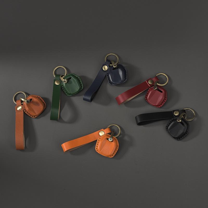 Motorcycle Key Cover For Ktm 790 890   390 Xc-Tpi Duke 690 Rc250 Leather Keychain Key Fob Cover