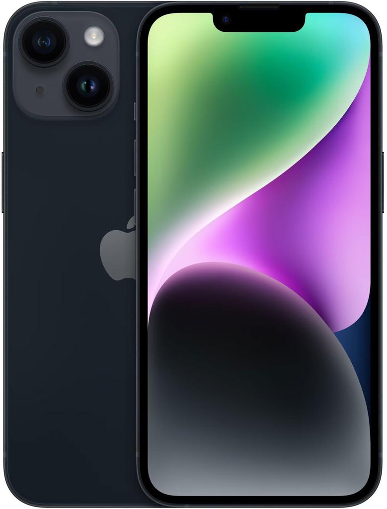 Smartphone Apple iPhone 14 256GB Mitternacht