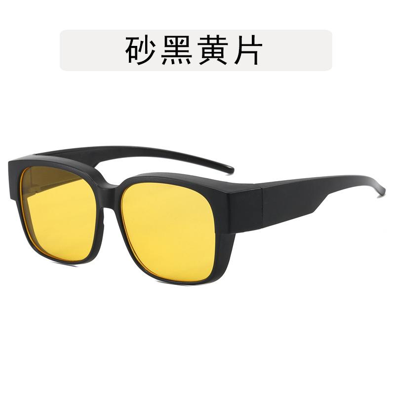 New Style Men Sunglasses Square Shape Anti-reflective Sun Glasses Women Travelling Fishing Driving Outdoor Sunglass