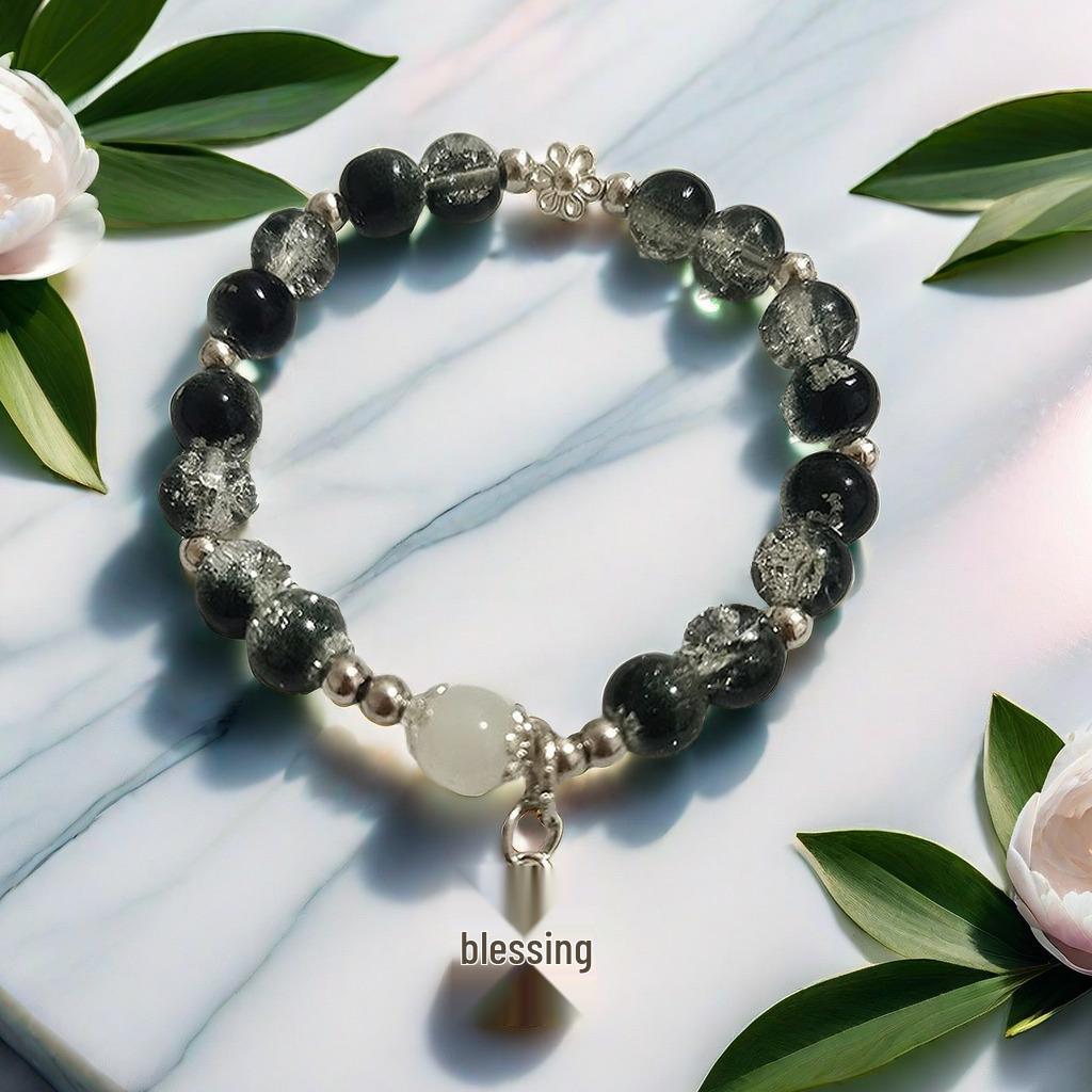 Cat's Eye Moonstone Butterfly Bracelet for Women – Trendy, Versatile Beaded Design, Perfect Student Gift