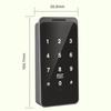 Plastic Smart Electric Lock Touch Keypad Electric Password Cabinet Lock  File Cabinet