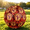 Aston Villa Fotbalový potištěný míč velikosti 5, Protiskluzový zápasový míč pro dospělé, Suvenýr pro fotbalové fanoušky