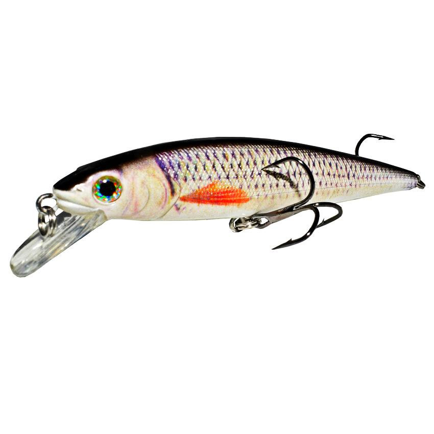 4,15 tommer/10,5 cm Minnow Fish Jerkbait Fishing Lure Swimbbait Agn Pike Lure Fiskeverktøy